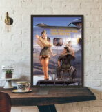 pin up poster aviazione