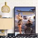 pin up poster aviazione