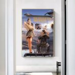 pin up poster aviazione