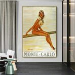poster vintage pin up