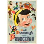 poster pinocchio disney 2