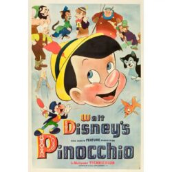 poster pinocchio disney 2