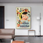 poster pinocchio disney 2