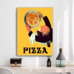 poster pizza vintage