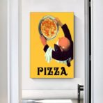poster pizza vintage