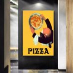 poster pizza vintage