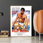 poster in pieno sole