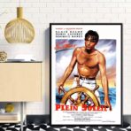 poster in pieno sole