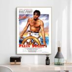 poster in pieno sole