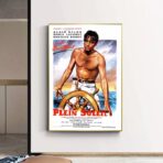 poster in pieno sole