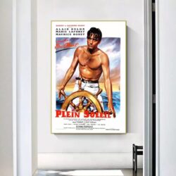 poster in pieno sole