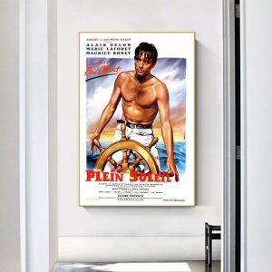 poster in pieno sole
