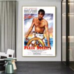 poster in pieno sole