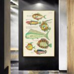 poster pesce vintage 2