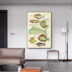 poster pesce vintage 2