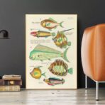 poster pesce vintage 2