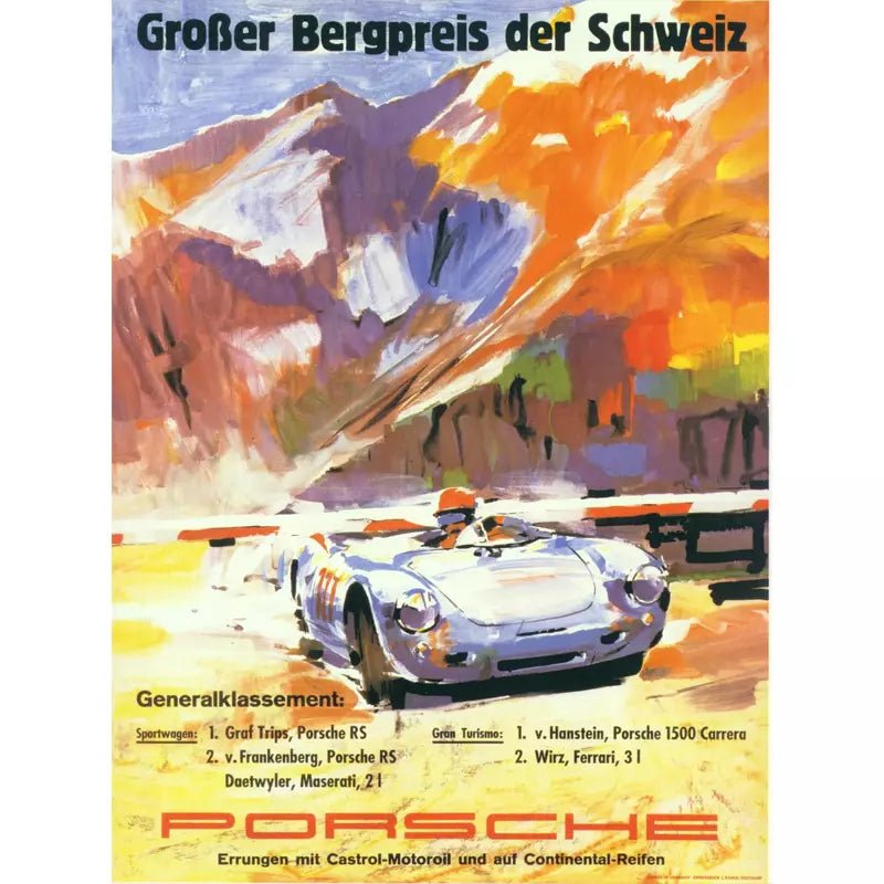 poster porsche vintage 1 poster porsche vintage 1