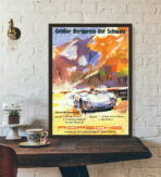 poster porsche vintage 1
