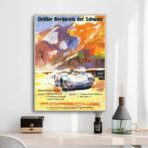 poster porsche vintage 1