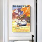poster porsche vintage 1