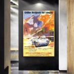poster porsche vintage 1