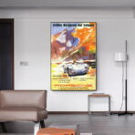 poster porsche vintage 1