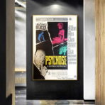 poster psicosi alfred hitchcock