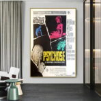 poster psicosi alfred hitchcock