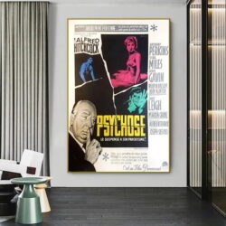 poster psicosi alfred hitchcock