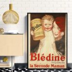 manifesto pubblicitario bledina