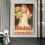 manifesto pubblicitario bledina
