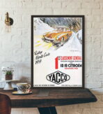 manifesto pubblicitario citroen
