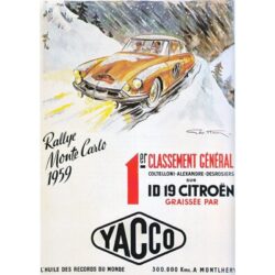 manifesto pubblicitario citroen