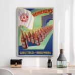 poster pubblicitario heineken