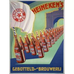 poster pubblicitario heineken