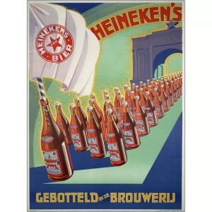 poster pubblicitario heineken