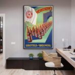 poster pubblicitario heineken