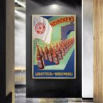 poster pubblicitario heineken
