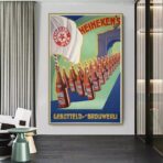 poster pubblicitario heineken