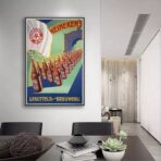 poster pubblicitario heineken