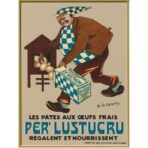 manifesto pubblicitario lustucru