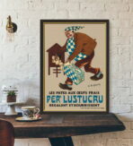 manifesto pubblicitario lustucru
