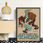 manifesto pubblicitario lustucru