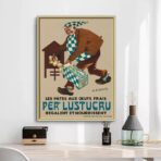 manifesto pubblicitario lustucru