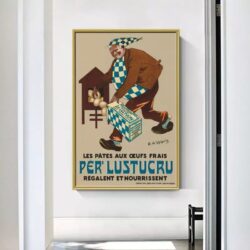 manifesto pubblicitario lustucru
