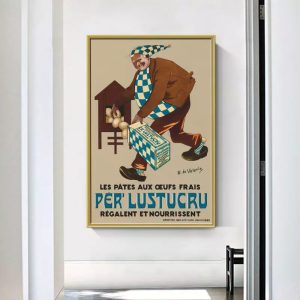 manifesto pubblicitario lustucru