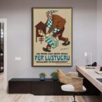 manifesto pubblicitario lustucru