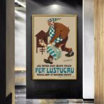 manifesto pubblicitario lustucru