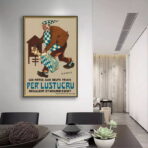 manifesto pubblicitario lustucru