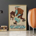 manifesto pubblicitario lustucru